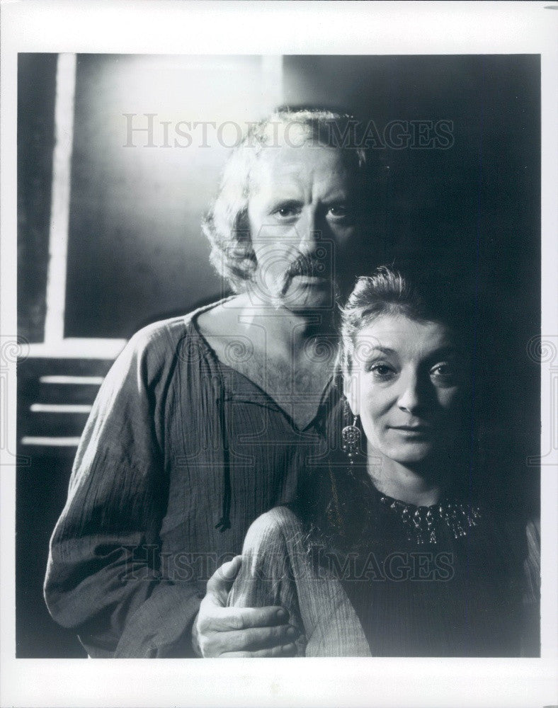 Undated Actors Nichol Williamson & Jane Lapotaire Press Photo - Historic Images