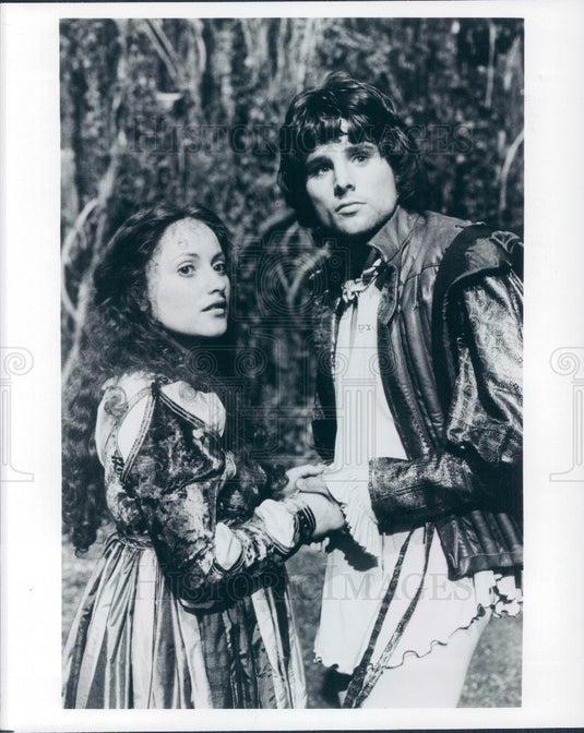 1980 Actors Pippa Guard & Christopher Guard Press Photo - Historic Images