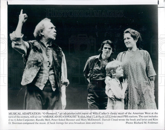 Undated Actor Lon Grahnke Press Photo - Historic Images