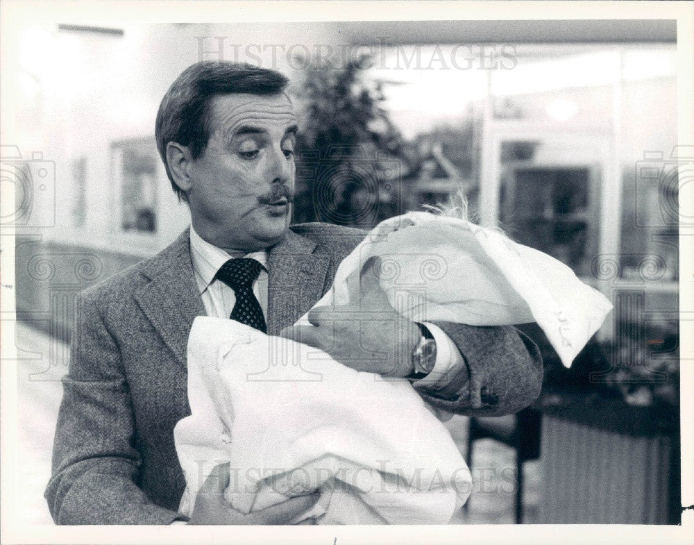 1986 Actor William Daniels Press Photo - Historic Images