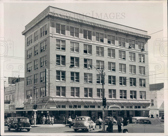 Undated St Petersburg Florida Hall Building Press Photo - Historic Images