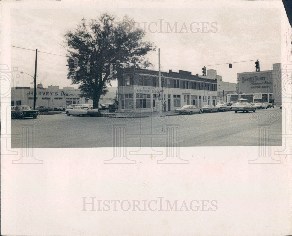 1966 St Petersburg Florida Union Trust National Bank 1st Ave North Press Photo - Historic Images