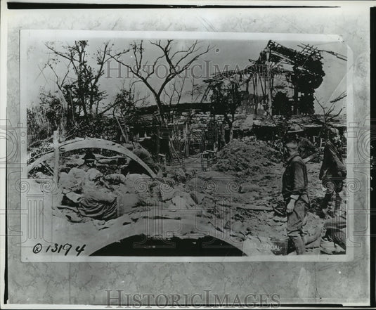1929, Stronghold of 167th infantry in Baccarat sector, World War I - Historic Images