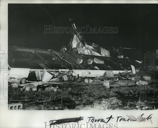 1973, Tornado damage to Tarrant Trailer Park, Jefferson County, Ala. - Historic Images