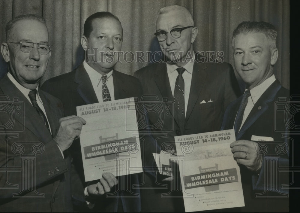 1960 Alabama-Birmingham businessmen show flyer for Wholesale Days.-Historic Images