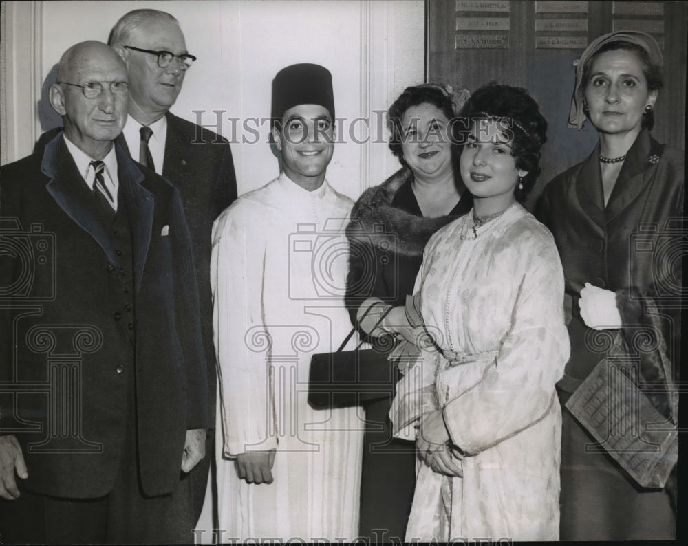 1955, Alabama-International Scholarship recipients and club members. - Historic Images