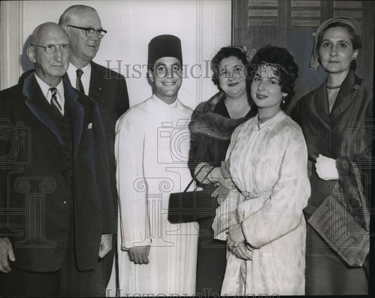 1955, Alabama-International Scholarship recipients and club members. - Historic Images