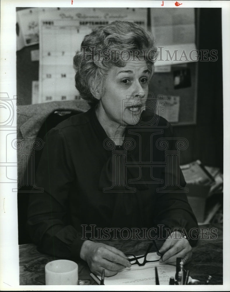 1981 Press Photo Alabama-Ms.Bobbie Ames-Close friend of Anita Bryant. - Historic Images