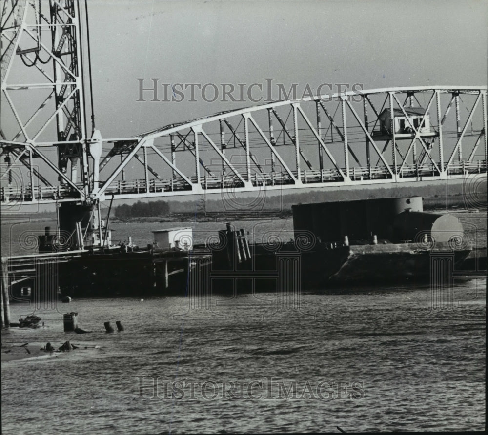 1963 Barge With Tanks Making Use Of The Cordova Docks In Operation 1963-barge-with-tanks-making-use-of-the-cordova-docks-in-operation