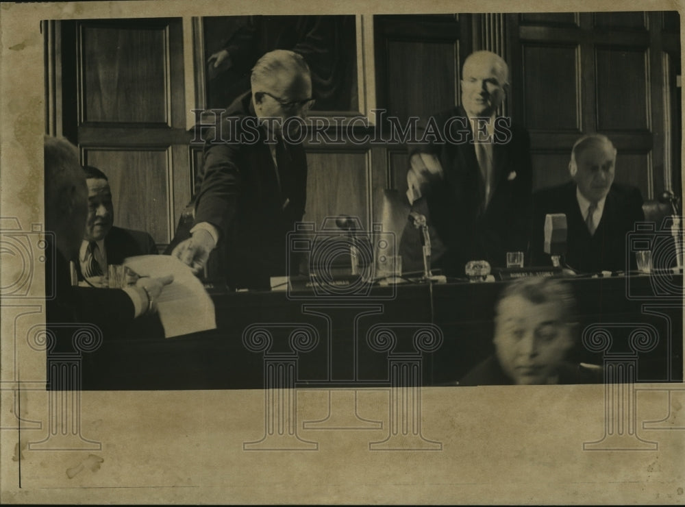 1958, Members Of The United States Government Civil Rights Commission - Historic Images