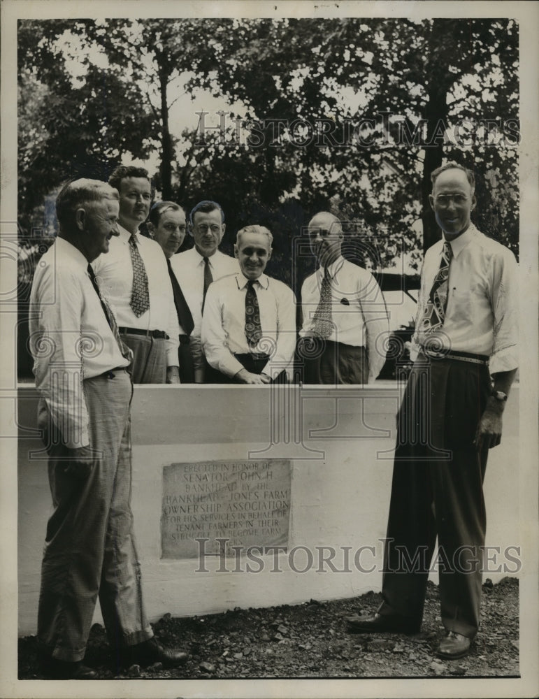 1947, Alabama-Belle Mina-A memorial for late Senator John H. Bankhead - Historic Images