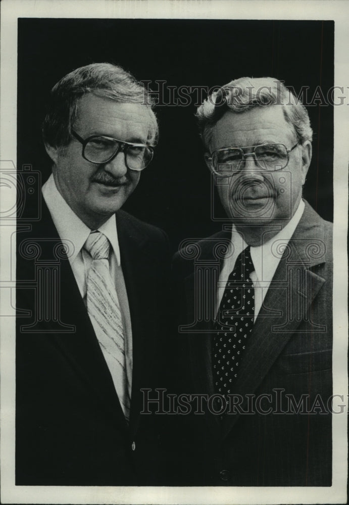 1980, Alabama-Mr. Henry Balch (L) and Mr. Bob Williams (R). - Historic Images