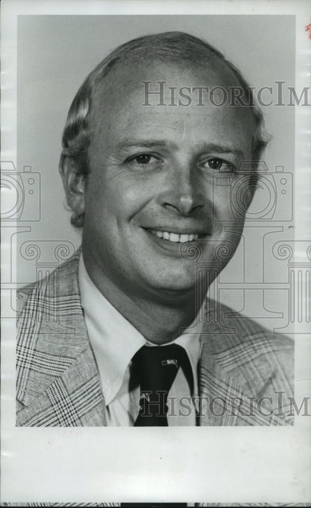 1976 Press Photo Edward Smith Allen, JCCEO Board President, Birmingham, AL - Historic Images