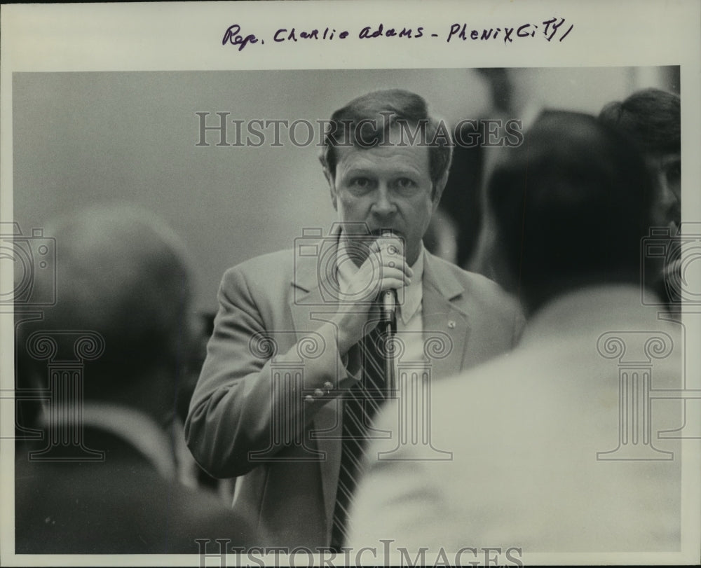 1983 Press Photo Alabama-State Representative Charlie Adams of Phenix City. - Historic Images
