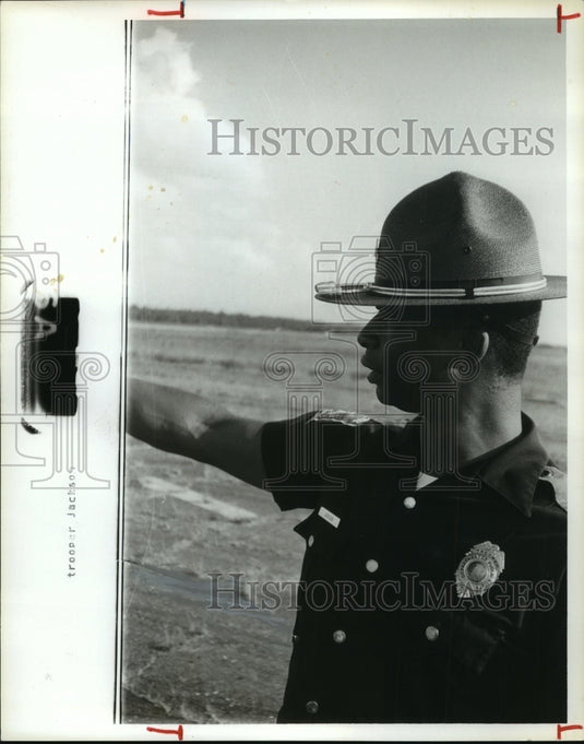 1979 Alabama Highway Patrol Trooper Recruits March at Academy, Selma-Historic Images