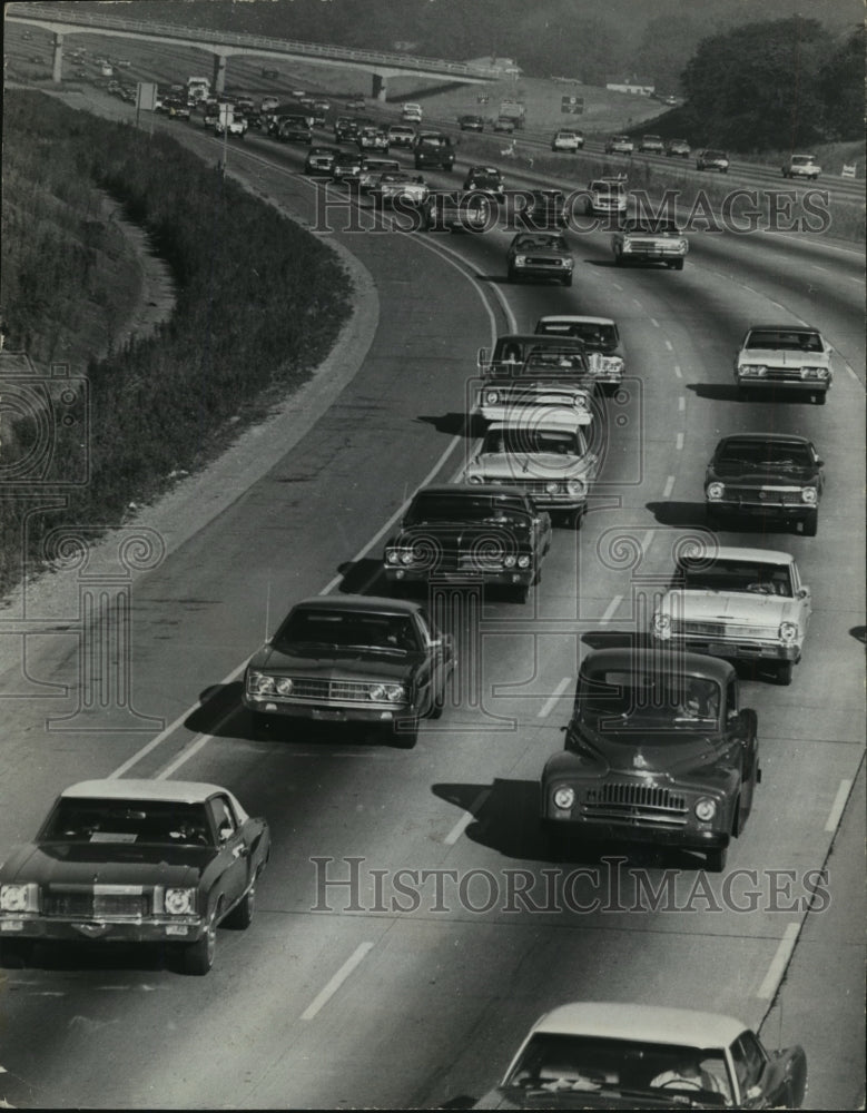 1972 Alabama-Salvation or Destruction? Freeways are seen as both.-Historic Images