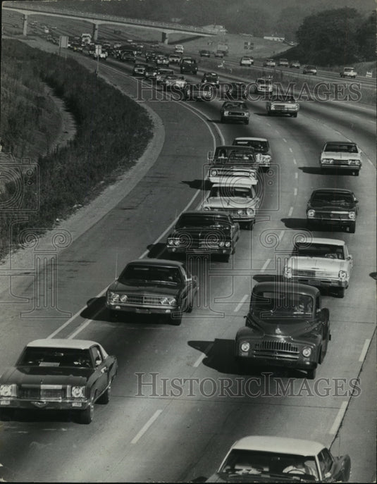 1972 Alabama-Salvation or Destruction? Freeways are seen as both.-Historic Images