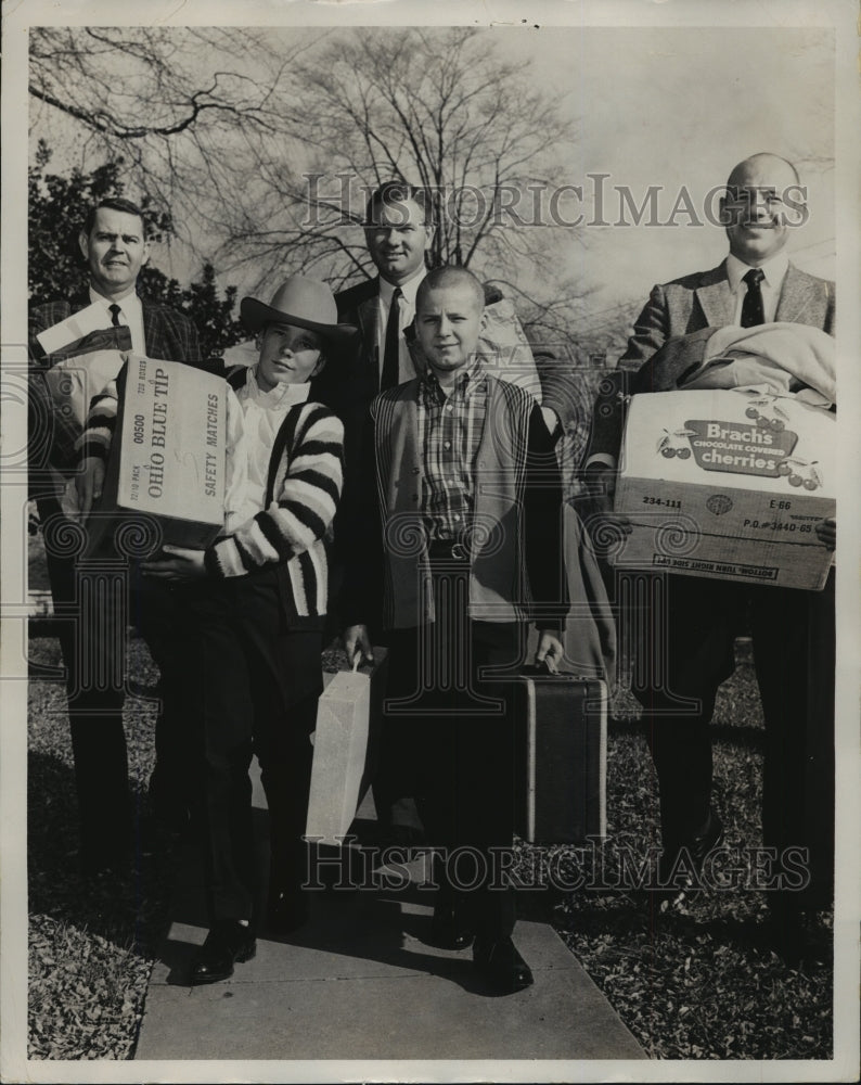 1966 Press Photo Supplies for Alabama Sheriff&#39;s Boys Ranch - abna05473 - Historic Images