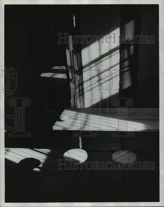 1962, Alabama's Draper prison chow hall. - abna05562 - Historic Images