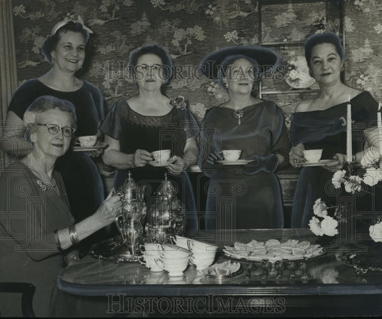 1957, Birmingham, Alabama Women's Chamber of Commerce Celebrates - Historic Images