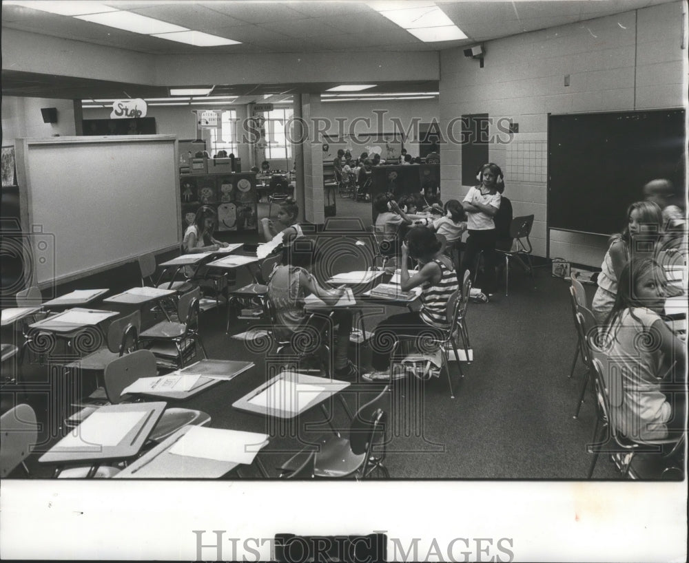 1978 Press Photo Complaints of Classroom, Wright Elementary School, Birmingham - Historic Images