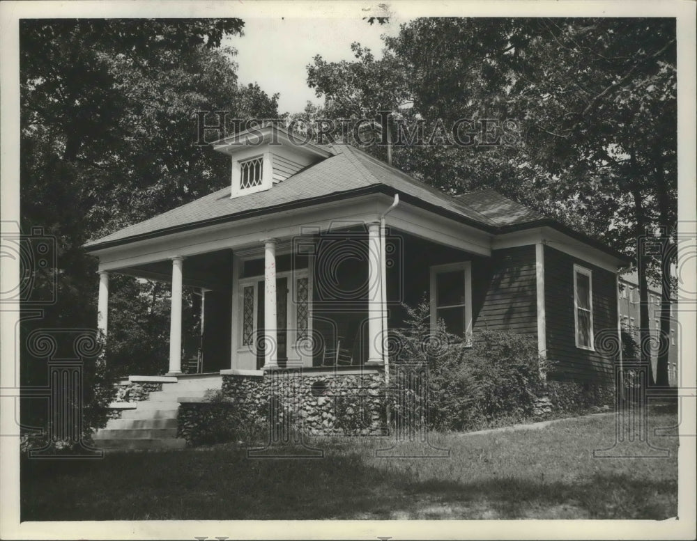 Press Photo St. Thomas Orphanage Chaplain&#39;s Home, Birmingham, Alabama - Historic Images