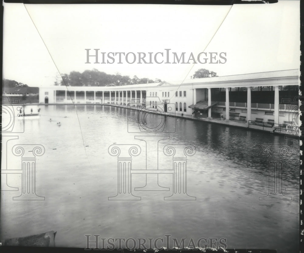 Alabama-Birmingham Fair Park Kiddieland swimming area.-Historic Images