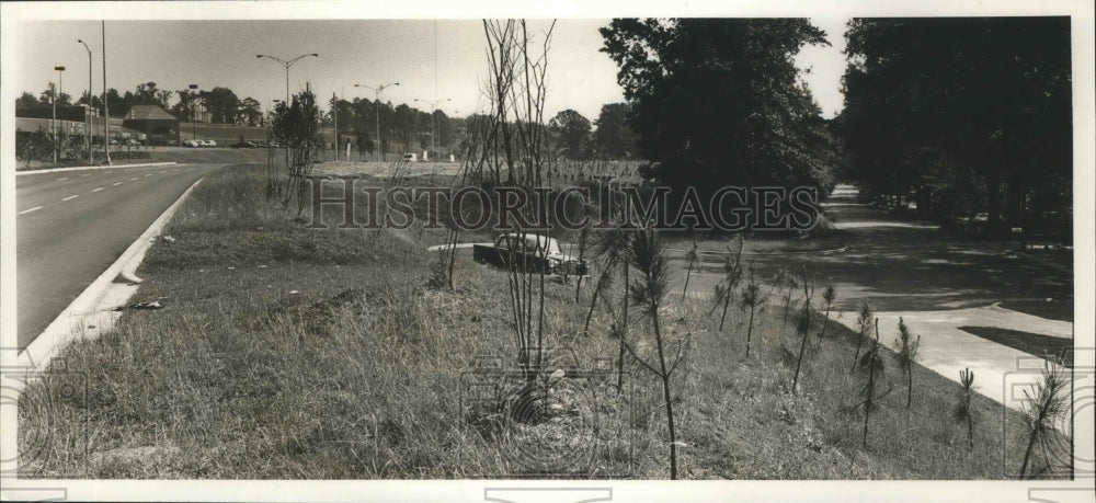 1987 Press Photo Alabama-Birmingham&#39;s Oxmoor Roads (old and new). - abna06133 - Historic Images