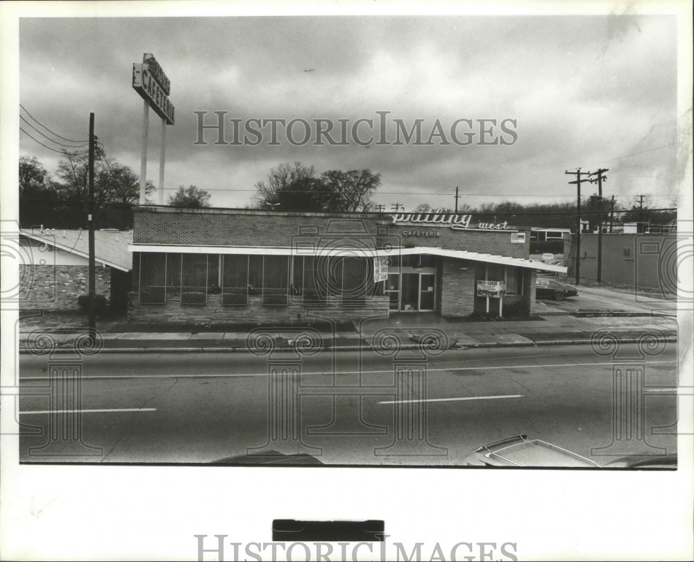 1981 Press Photo Alabama-Birmingham&#39;s Britling&#39;s cafeteria to become new library - Historic Images