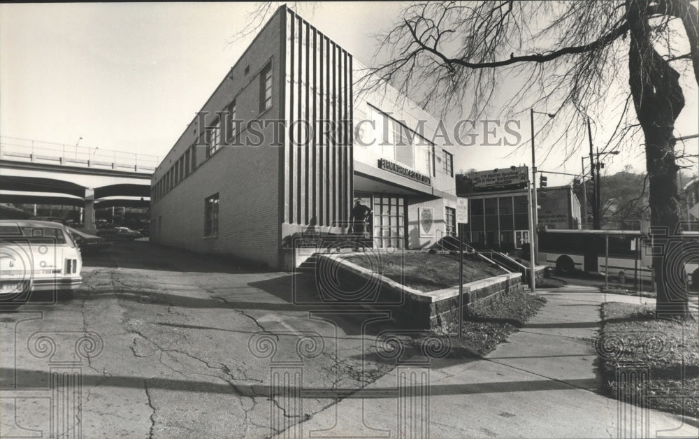 1983 Press Photo Alabama-Birmingham Southside Police Precinct building. - Historic Images