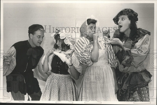 1989 Press Photo Alabama-Birmingham's Play promo shot at Childrens Theater. - Historic Images