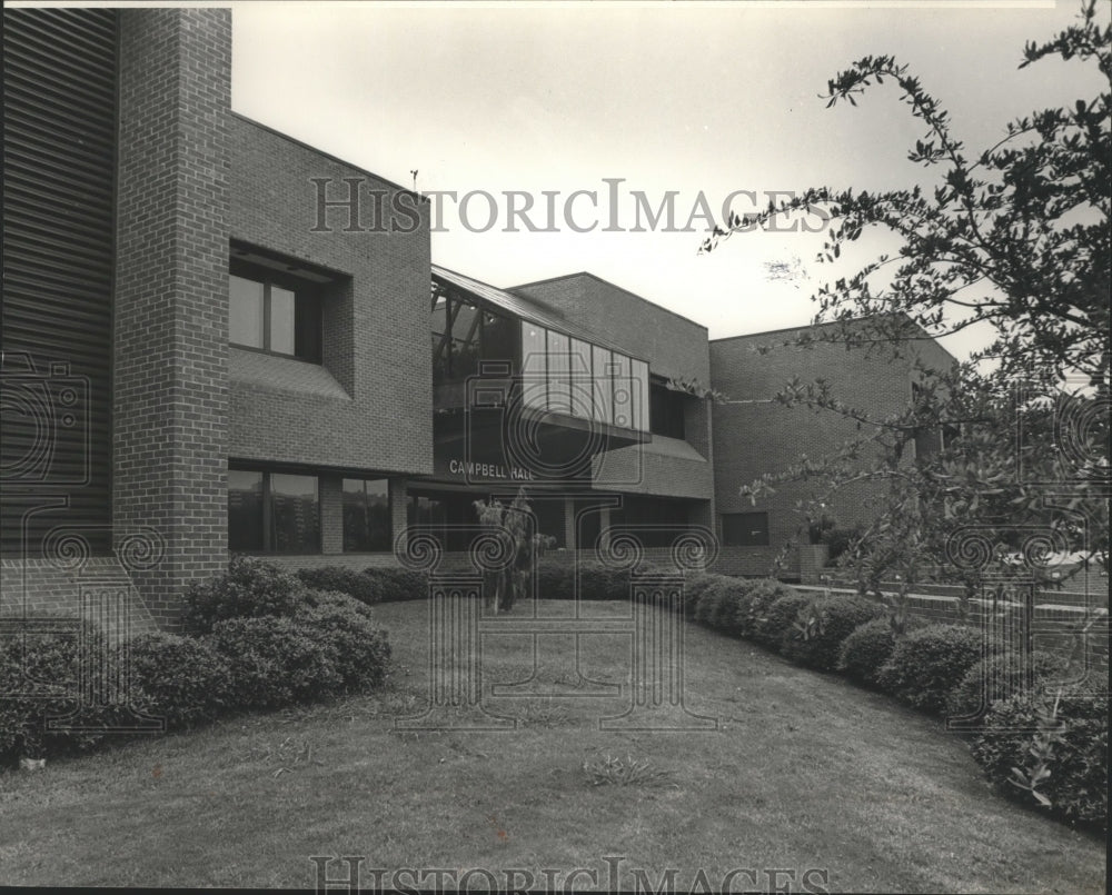 1982 Press Photo University of Alabama Birmingham Medical Center, Campbell Hall. - Historic Images