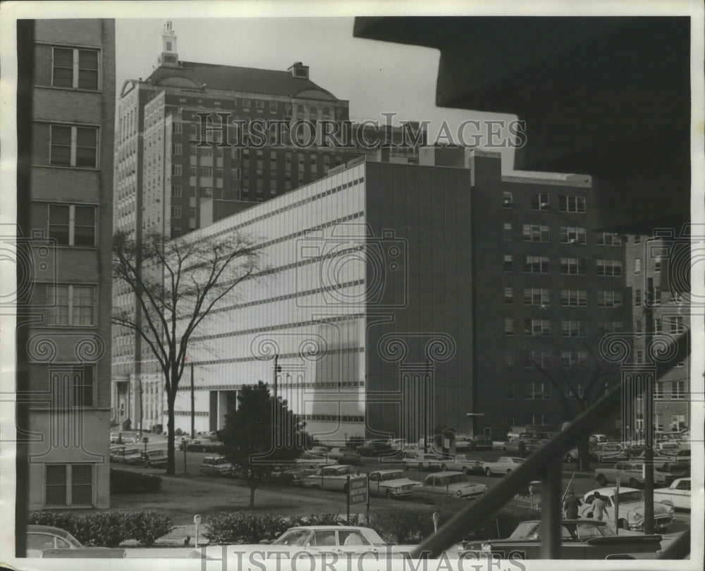 1964 Press Photo University Medical Center Research Building, Birmingham, AL - Historic Images