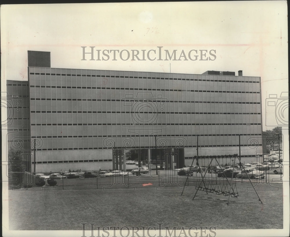 1963 Press Photo University Medical Center Research Building, Birmingham, AL - Historic Images