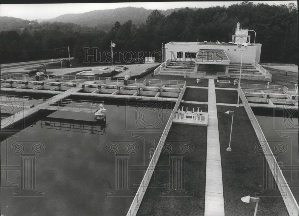 1978 Alabama-Birmingham&#39;s Water Works overview of H.Y. Carson Plant-Historic Images