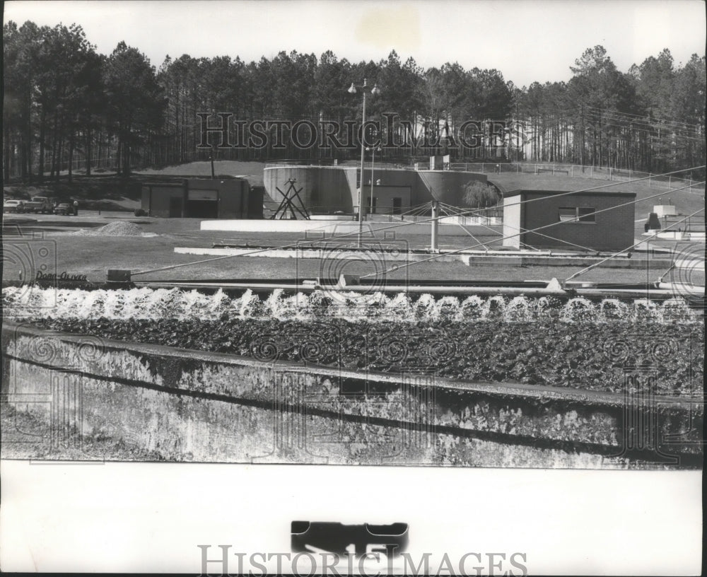 1977 Press Photo Alabama-Birmingham Water Works plant. - abna06336 - Historic Images