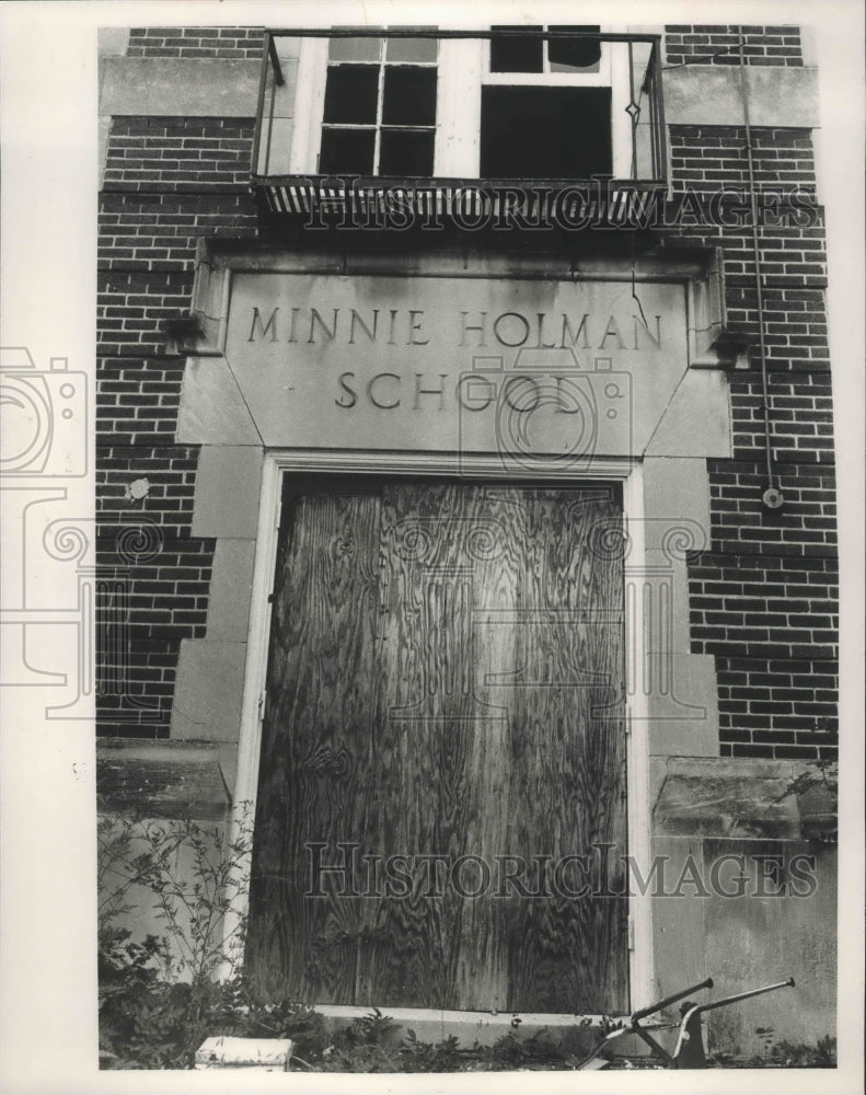 1969, Minnie Holman School (Closed) in Birmingham, Alabama - Historic Images