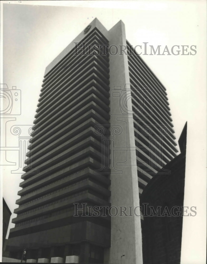 1982 Press Photo South Central Bell Building, Birmingham, Alabama - abna06552 - Historic Images