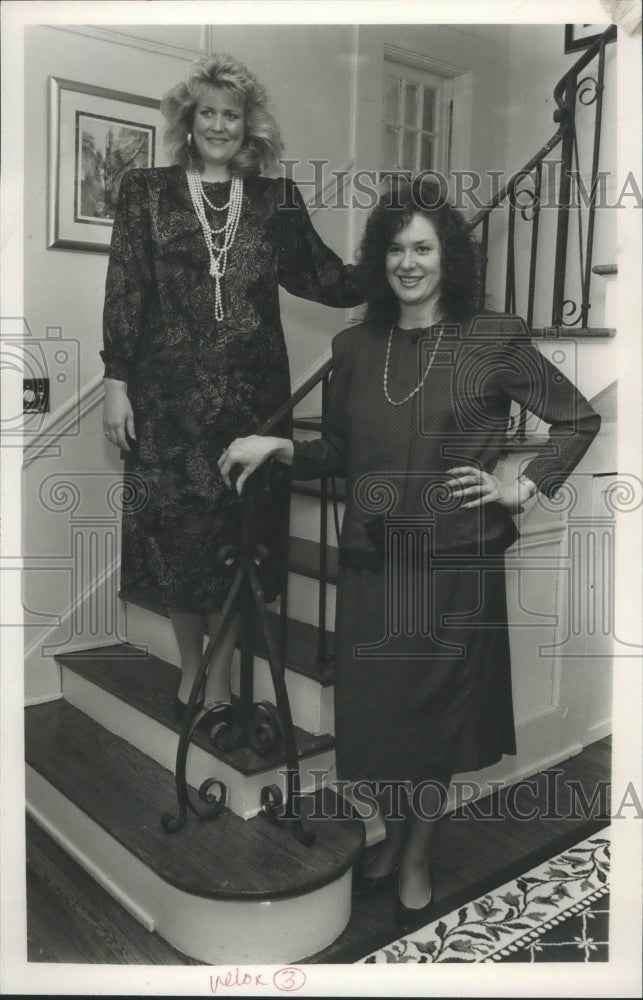 1989 Press Photo Ricia Neura, Peggy Bonfield of Bonfield&#39;s Store, Birmingham - Historic Images