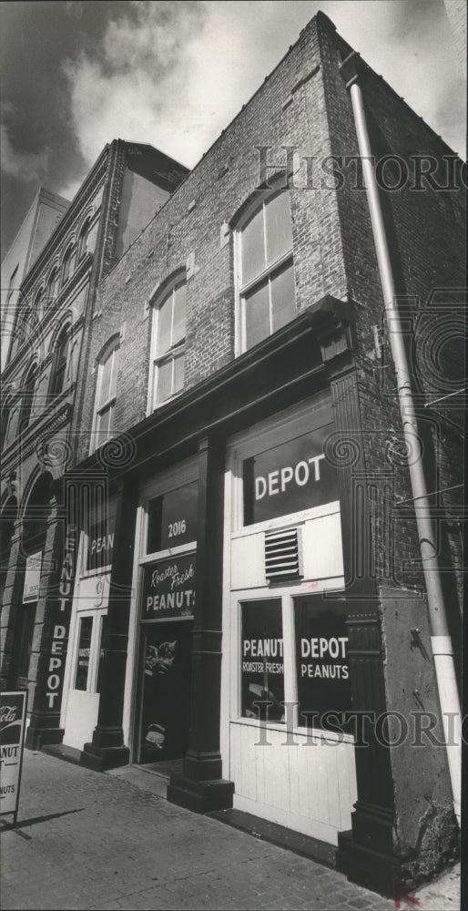 1986 Press Photo Peanut Depot in Birmingham, Alabama - abna06580 - Historic Images