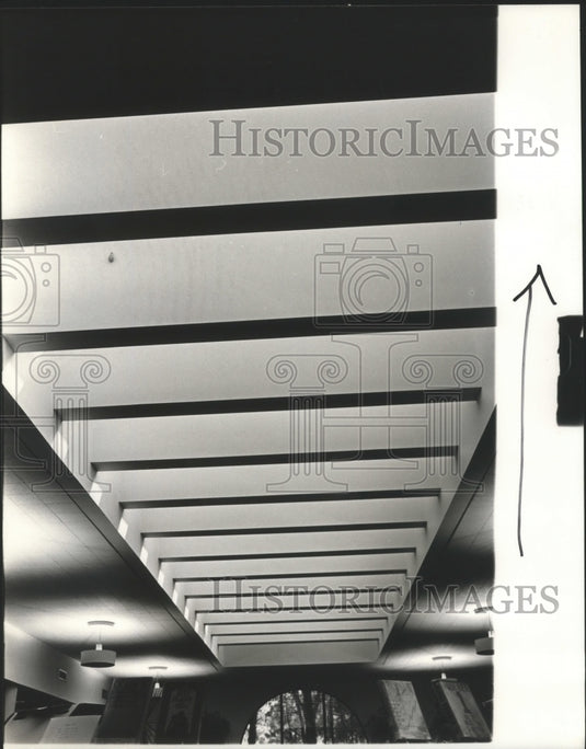 1982, Alabama-Birmingham's Springville library interior. - abna06633 - Historic Images
