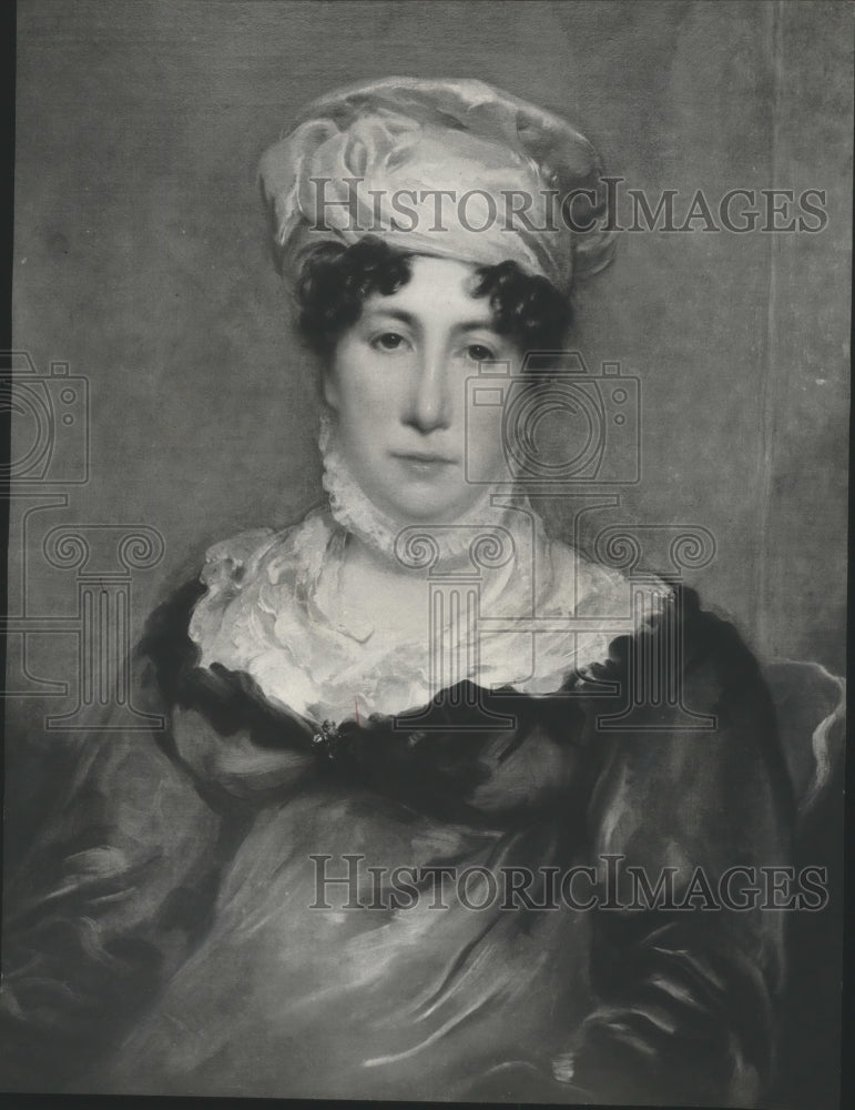 1960 Alabama-Birmingham Museum of Art, "Portrait of a Woman." - Historic Images