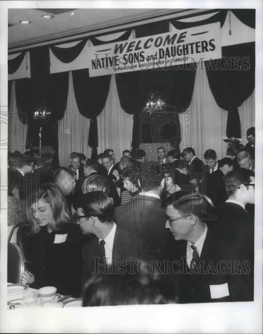 1966 Press Photo Alabama-"Operation, Native Sons and Daughters" in Birmingham.- Historic Images