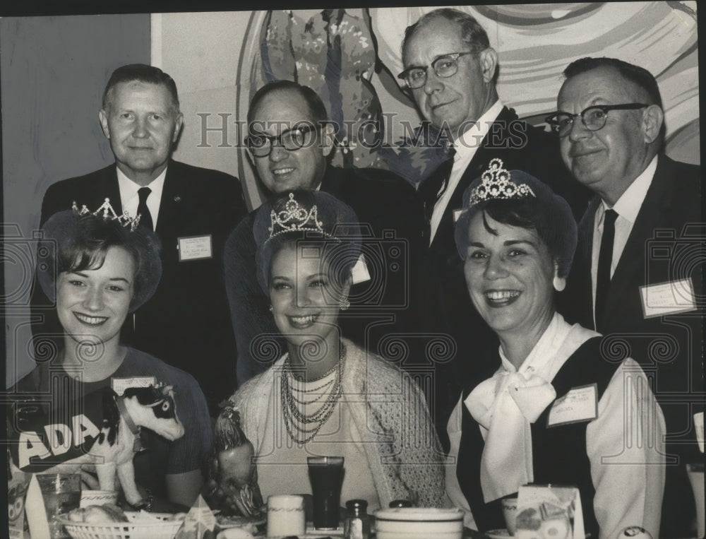 1964, Alabama-Officials and Celebrities Kick off &quot;Eggtober&quot; Month. - Historic Images