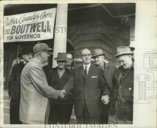 1962, Alabama-Mayor of Birmingham, Albert Boutwell governor candidate - Historic Images