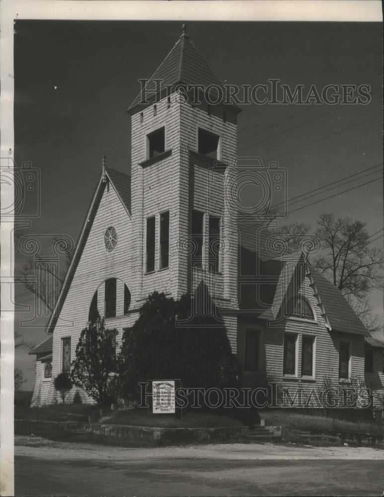 1950, Church of Christ, Bridgeport, Alabama - abna06997 - Historic Images