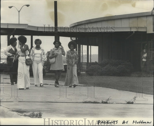 1976, Parents at Hoffman School in Birmingham, Alabama. - abna07045 - Historic Images