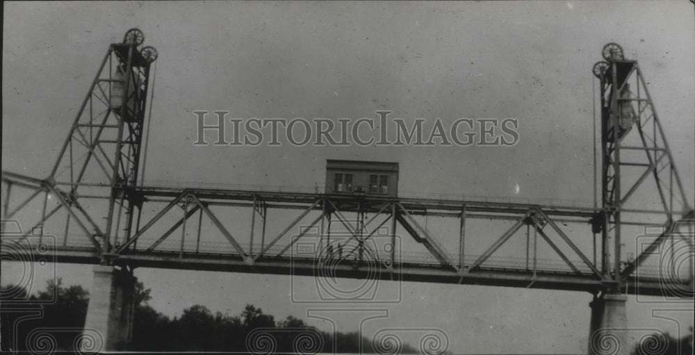 1962 Press Photo Alabama-Rooster Bridge across Tombigbee River still stands. - Historic Images