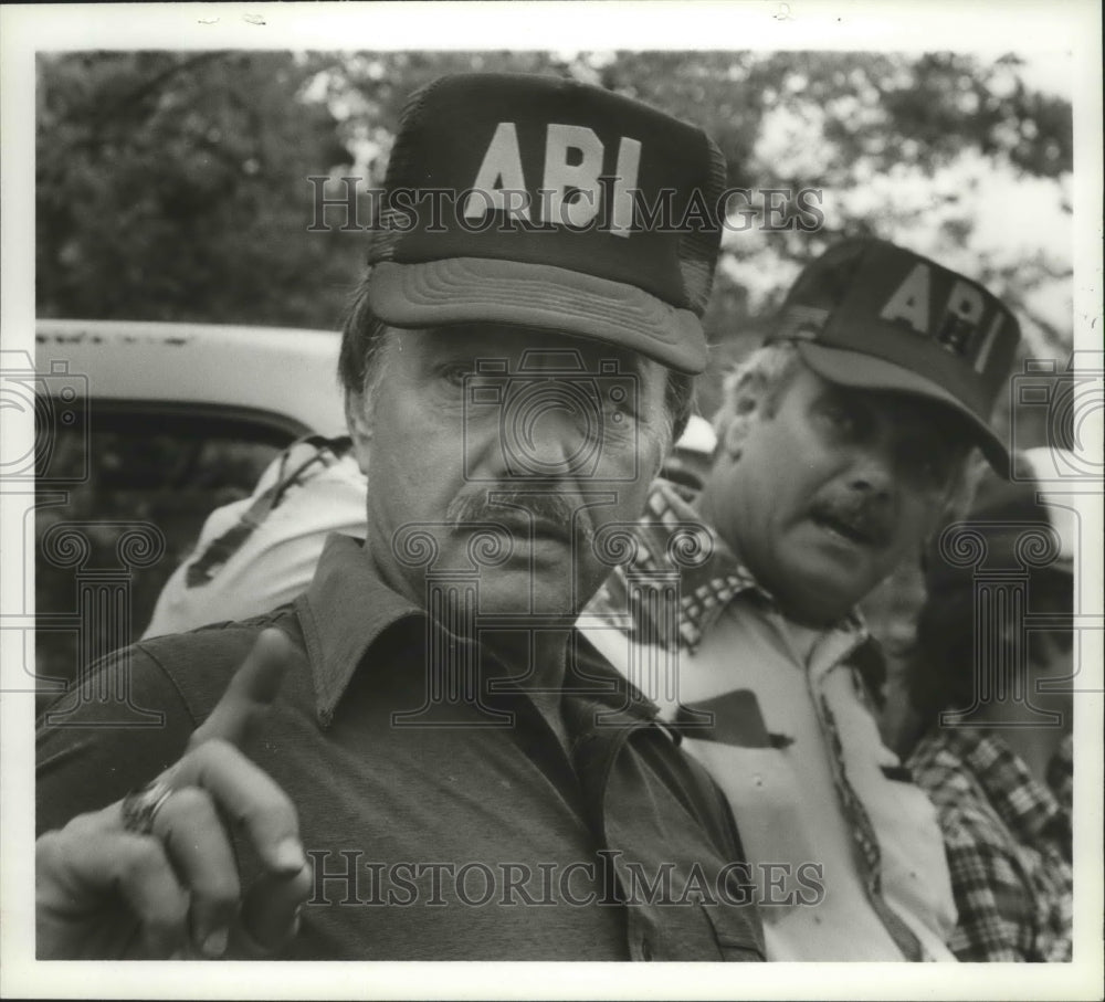 1982 Press Photo Officers of the Alabama Bureau of Investigation. - abna07305 - Historic Images