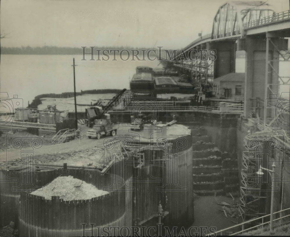 1962 Wheeler Dam in Alabama Under Construction - Historic Images